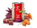 Herrmann's Hunde Dose - Bio-Rind mit Karotten und Amaranth - 400g für Hunde Nassfutter