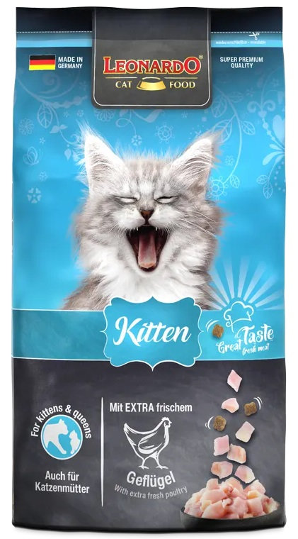 LEONARDO® Trockenfutter - Kitten 1,8kg