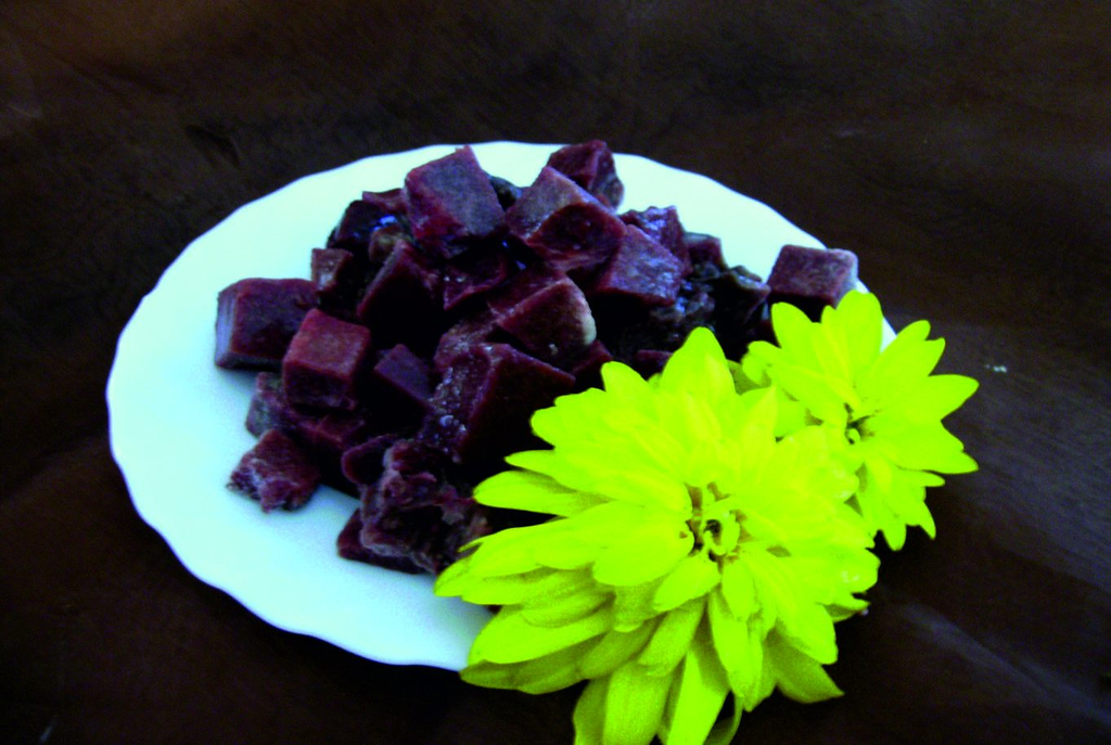 Tarus Frostfleisch Rinderherz pur 1kg gewürfelt tiefgefroren