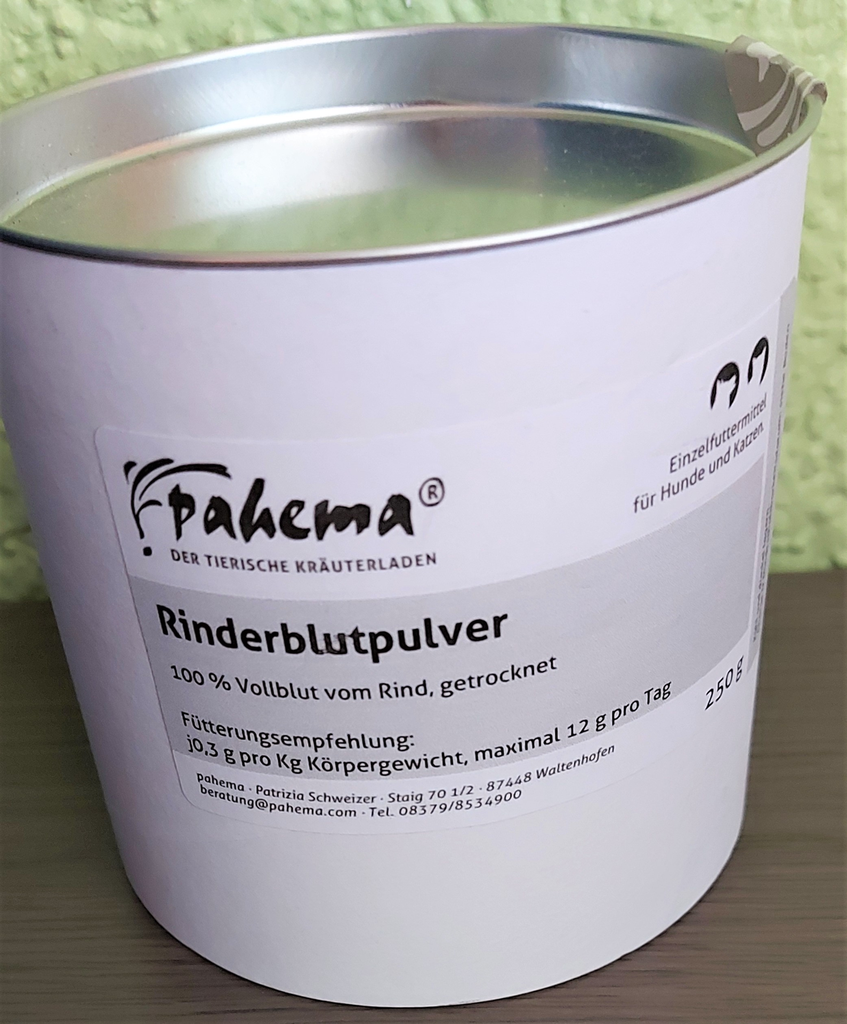 Pahema Rinderblutpulver 250g