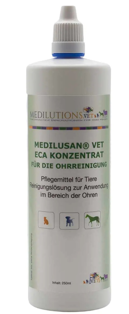 Medilusan® Vet ECA-Konzentrat - Ohrenreiniger 250ml