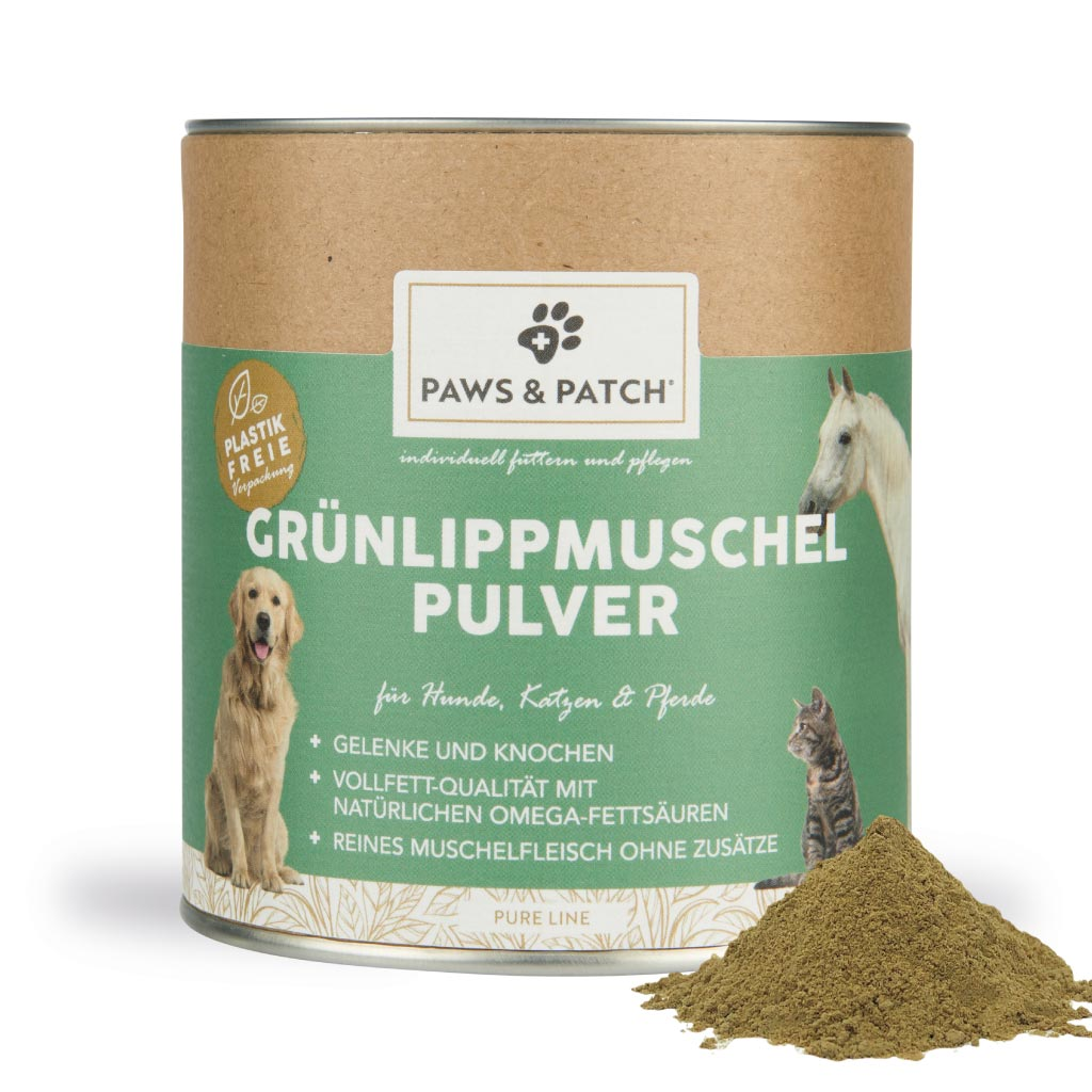 Paws & Patch Grünlippmuschel Pulver 250g