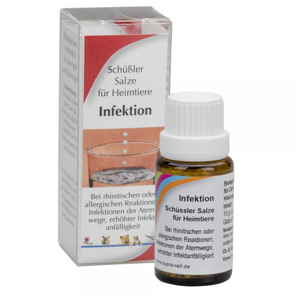 Supra-Cell - Schüßler Salz für Heimtiere - Infektion