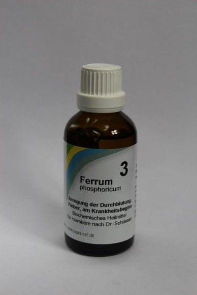 Supra-Cell Schüßler Salz Nr. 3 Ferrum phosphoricum - 50ml Lösung