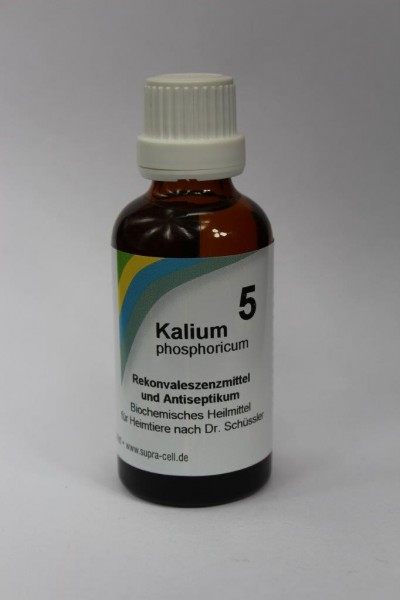 Supra-Cell Schüßler Salz Nr. 5 Kalium phosphoricum - 50ml Lösung