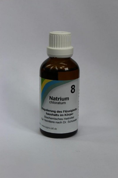 Supra-Cell Schüßler Salz Nr. 8 Natrium chloratum  - 50ml Lösung