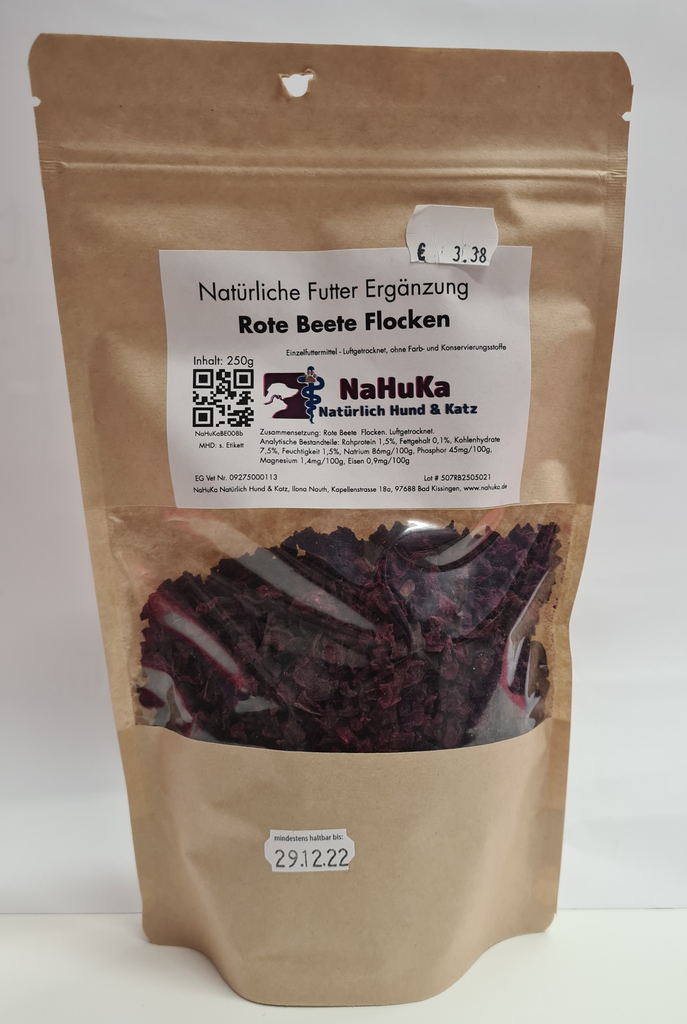 NaHuKa Beiflocken - Rote Beete Flocken 250g