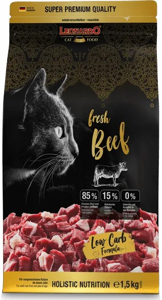 LEONARDO® Trockenfutter - fresh Beef 1,5kg - Rindfleisch, Getreidefrei