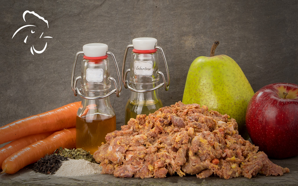 BARF für Katzen: Geflügel 250g - Komplettmenü