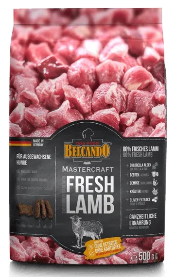 BELCANDO® Mastercraft fresh lamb 500g  - Trockenfutter für Hunde