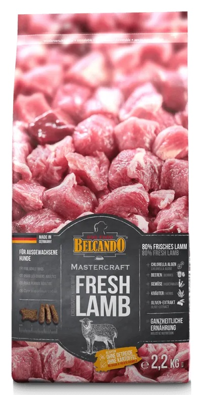 BELCANDO® Mastercraft fresh lamb 2,2kg  - Trockenfutter für Hunde