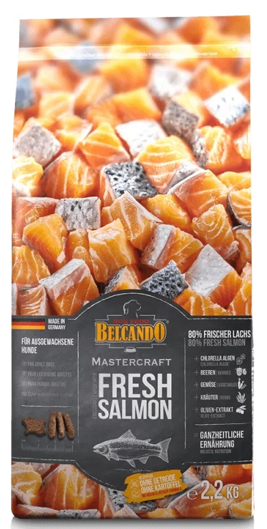 BELCANDO® Mastercraft fresh salmon 2,2kg  - Trockenfutter für Hunde
