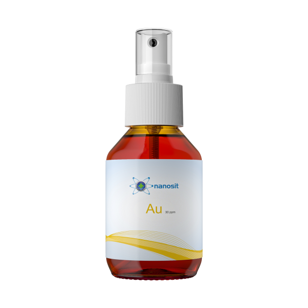 Nanosit - Kolloidales Gold 30ppm, Sprühflasche 100ml xx (Kopie)