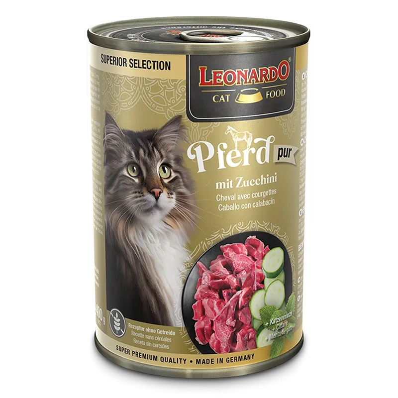 LEONARDO® Dose Superior Pferd pur mit Zucchini 400g