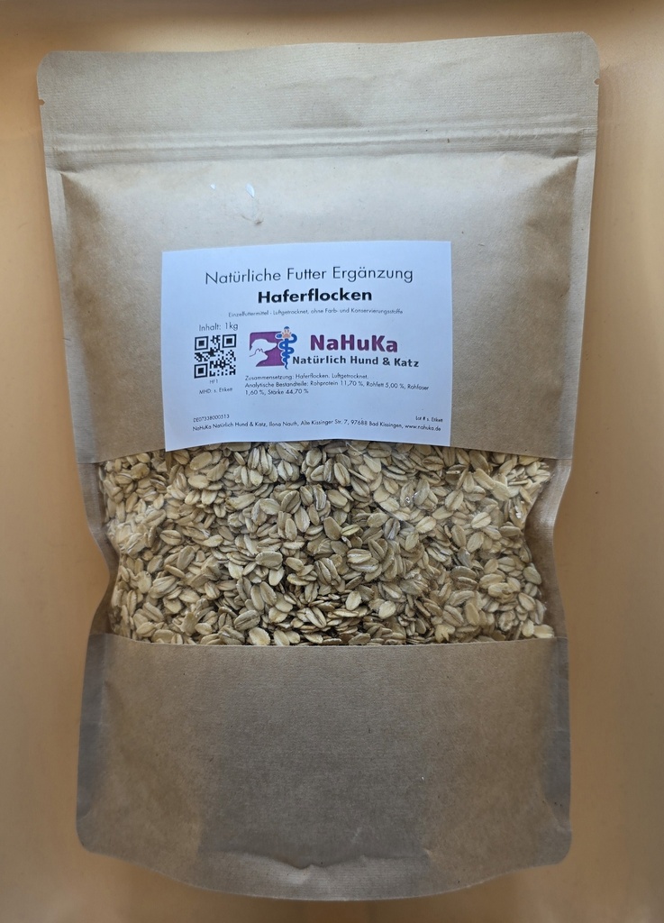 NaHuKa Beiflocken - Haferflocken 1kg