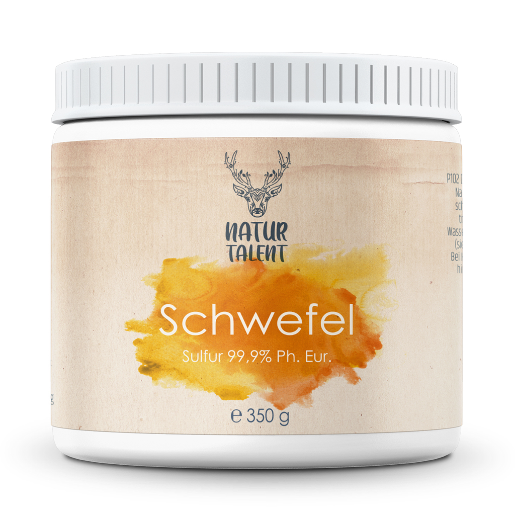 Heilkraft - Anorganischer Schwefel - Sulphur 99,9% Ph. Eur  - 350g