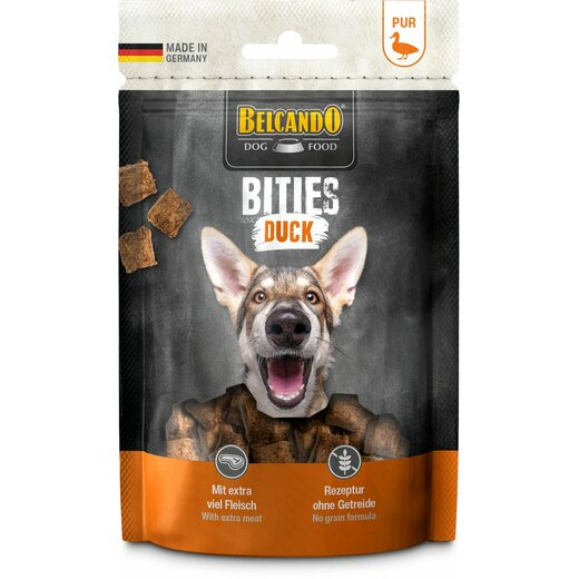 BELCANDO® Bities Duck 90g - Snackhappen für Hunde