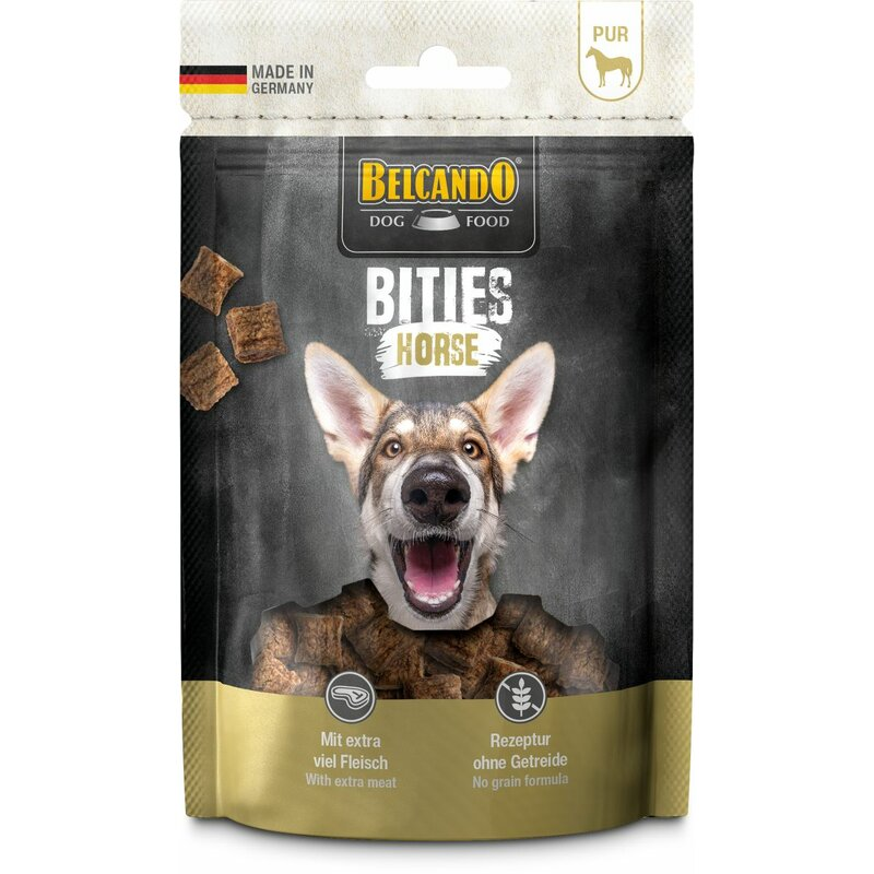 BELCANDO® Bities Horse 90g - Snackhappen für Hunde