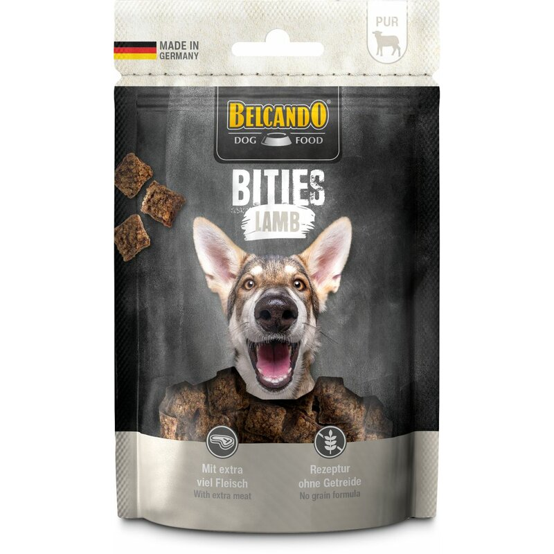 BELCANDO® Bities Lamb 90g - Snackhappen für Hunde