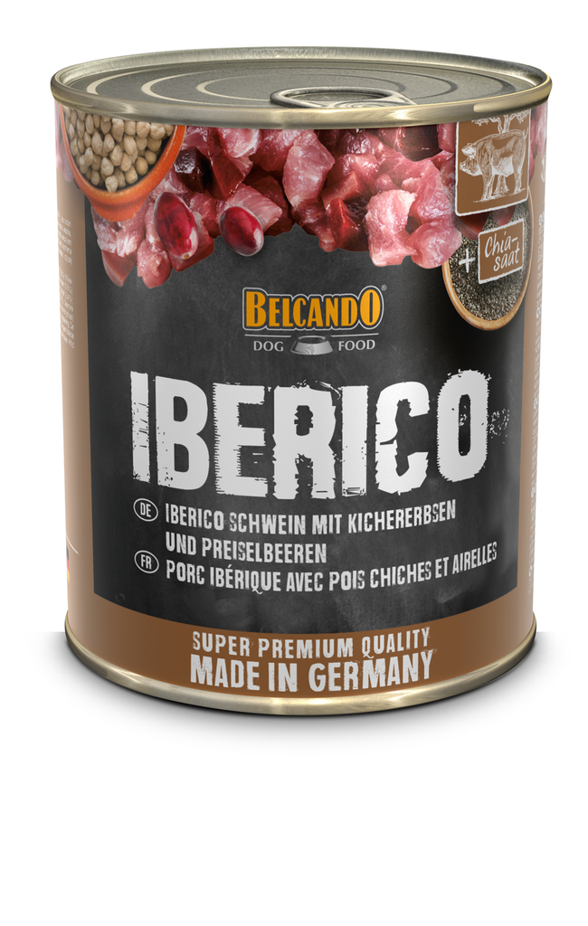 BELCANDO® Dose 400g Iberico Schwein mit Kichererbsen und Preiselbeeren