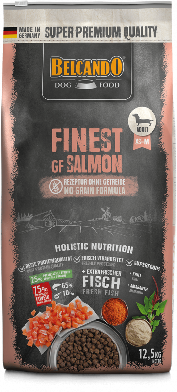 BELCANDO® Trockenfutter Finest GF Salmon 12,5kg für Hunde