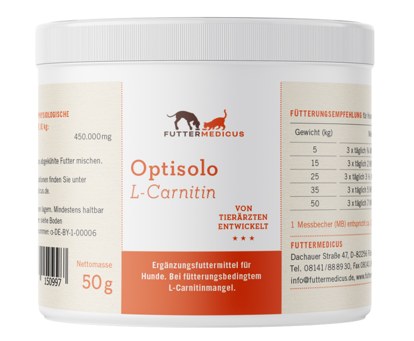 Futtermedicus Optisolo L-Carnitin 50g