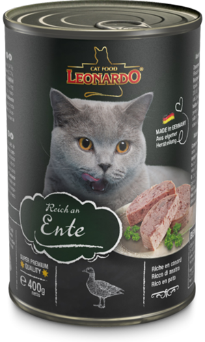 [P0001678] LEONARDO® Premium-Dose: Reich an Ente 400g