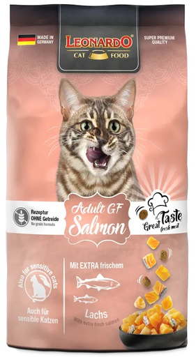 [P0001701] LEONARDO® Trockenfutter - Adult GF Salmon 1,8kg - Lachs, Getreidefrei
