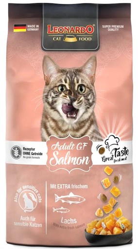 [P0001702] LEONARDO® Trockenfutter - Adult GF Salmon 300g - Lachs, Getreidefrei
