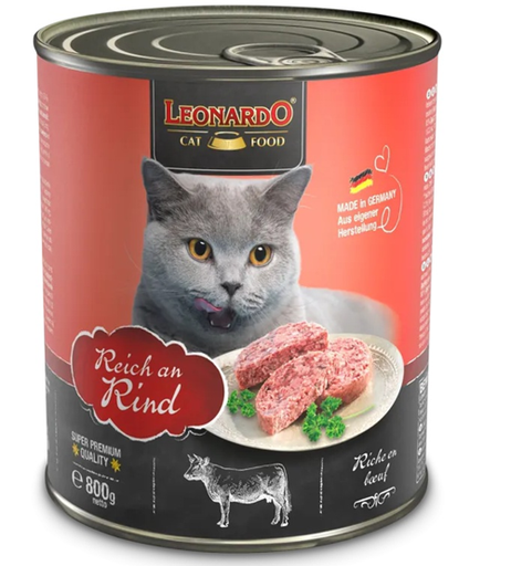 [P0002723] LEONARDO® Premium-Dose: Reich an Rind 800g