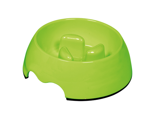 [No73487-03] Hunde Napf "Anti-Schling" Lindgrün L 750ml 22 x 7,5 cm Melamin