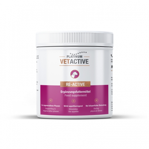 [PVRAC1] PLATINUM VETACTIVE Re-Active Energie & Nährstoffe 250g