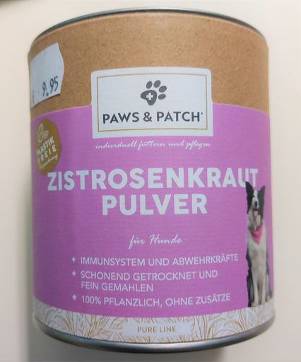 [PP9000125] Paws & Patch Zistrosenkraut Pulver 150g