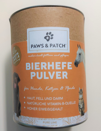 [PP9000142] Paws & Patch reines Bierhefe Pulver 250g