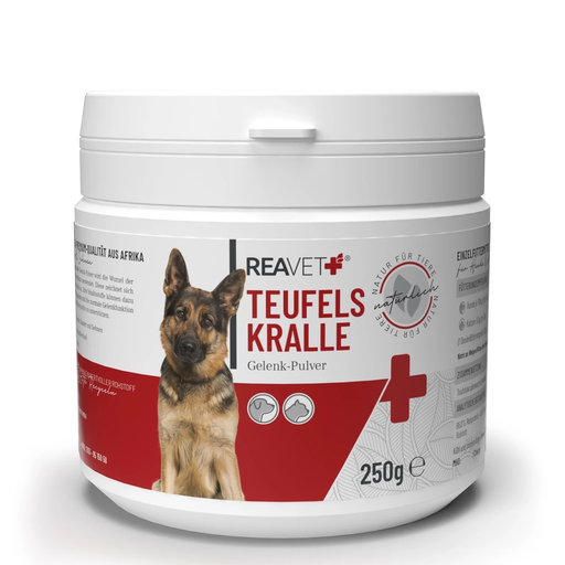 [RV210060-0250] REAVET Teufelskralle 250g für Hunde und Katzen