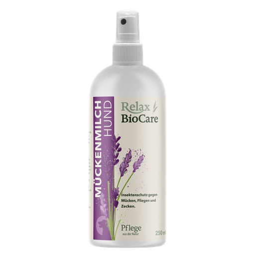 [RB51038] Relax Biocare Mückenmilch Hund 250 ml Zecken & Insektenschutz