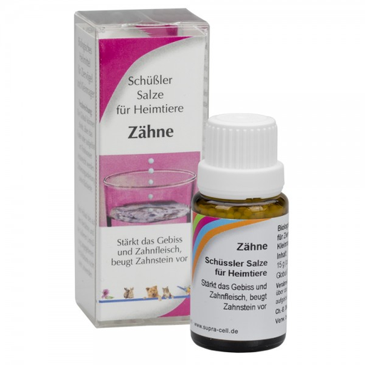 [SC661505] Supra-Cell - Schüßler Salz für Heimtiere - Zähne