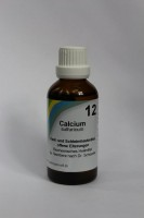 [SC665012] Supra-Cell Schüßler Salz Nr. 12  Calcium sulfuricum   - 50ml Lösung