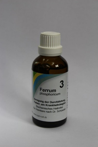 [SC665003] Supra-Cell Schüßler Salz Nr. 3 Ferrum phosphoricum - 50ml Lösung