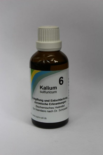 [SC665006] Supra-Cell Schüßler Salz Nr. 6 Kalium sulfuricum - 50ml Lösung