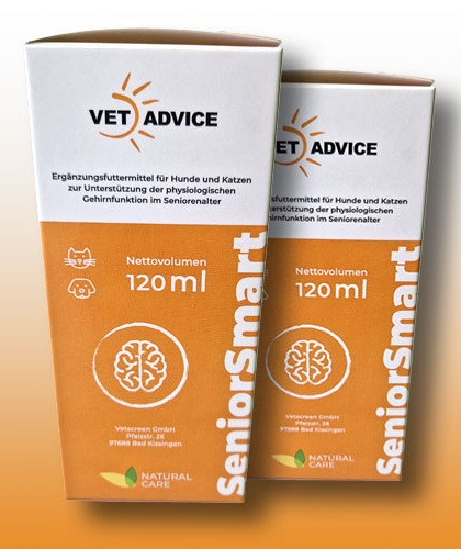 [VetsSm120] Vetscreen - Senior Smart 120ml für Hund & Katz