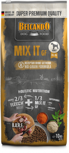 [P0000877] BELCANDO® Futterergänzung MIX IT GF 10kg für Hunde 