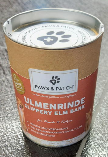 [P0008028] Paws & Patch Ulmenrinde 100g aus amerikanischer Rot-Ulmenrinde (Pulver)