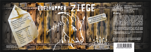 [P0008099] Tarus Edelhappen Ziege 800g pur - Reinfleischdose