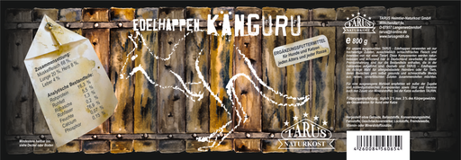 [P0008108] Tarus Edelhappen Känguru 800g pur - Reinfleischdose