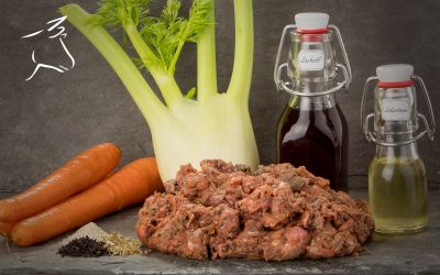 [Bel4040] BARF Pankrea Top 500g mit Fenchel - Komplettmenü für Hunde