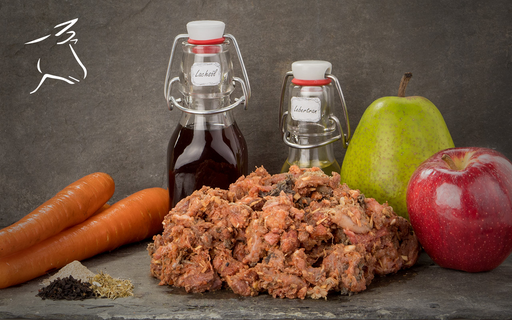 [Bel4020] BARF Sensitiv Rindfleisch 500g - Komplettmenü für Hunde