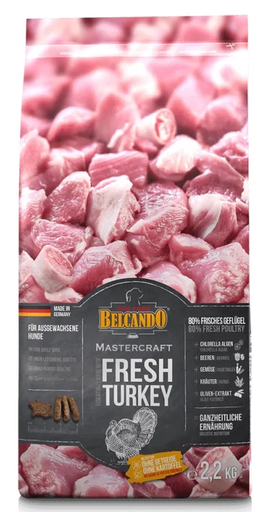 [P0008266] BELCANDO® Mastercraft fresh turkey 2,2kg  - Trockenfutter für Hunde