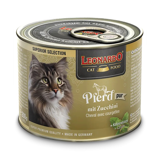 [P0008355] LEONARDO® Dose Superior Pferd pur mit Zucchini 200g