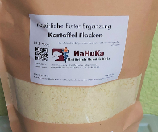 [P0008365] NaHuKa Beiflocken - Kartoffelflocken vorgegart 1kg